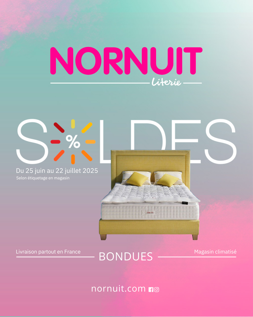 Soldes literie été 2025
